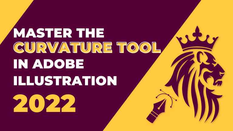 Master the Curvature Tool in 30 minutes with interactive examples in Adobe Illustrator 2022